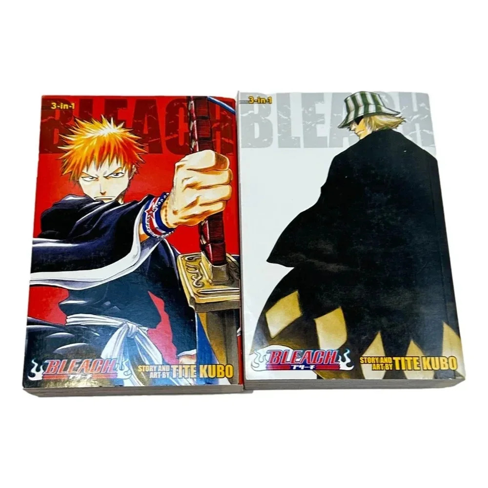 Bleach Tite‎ Kubo Lot 2 Omnibus 1-3 and 4-6 Manga  English PB